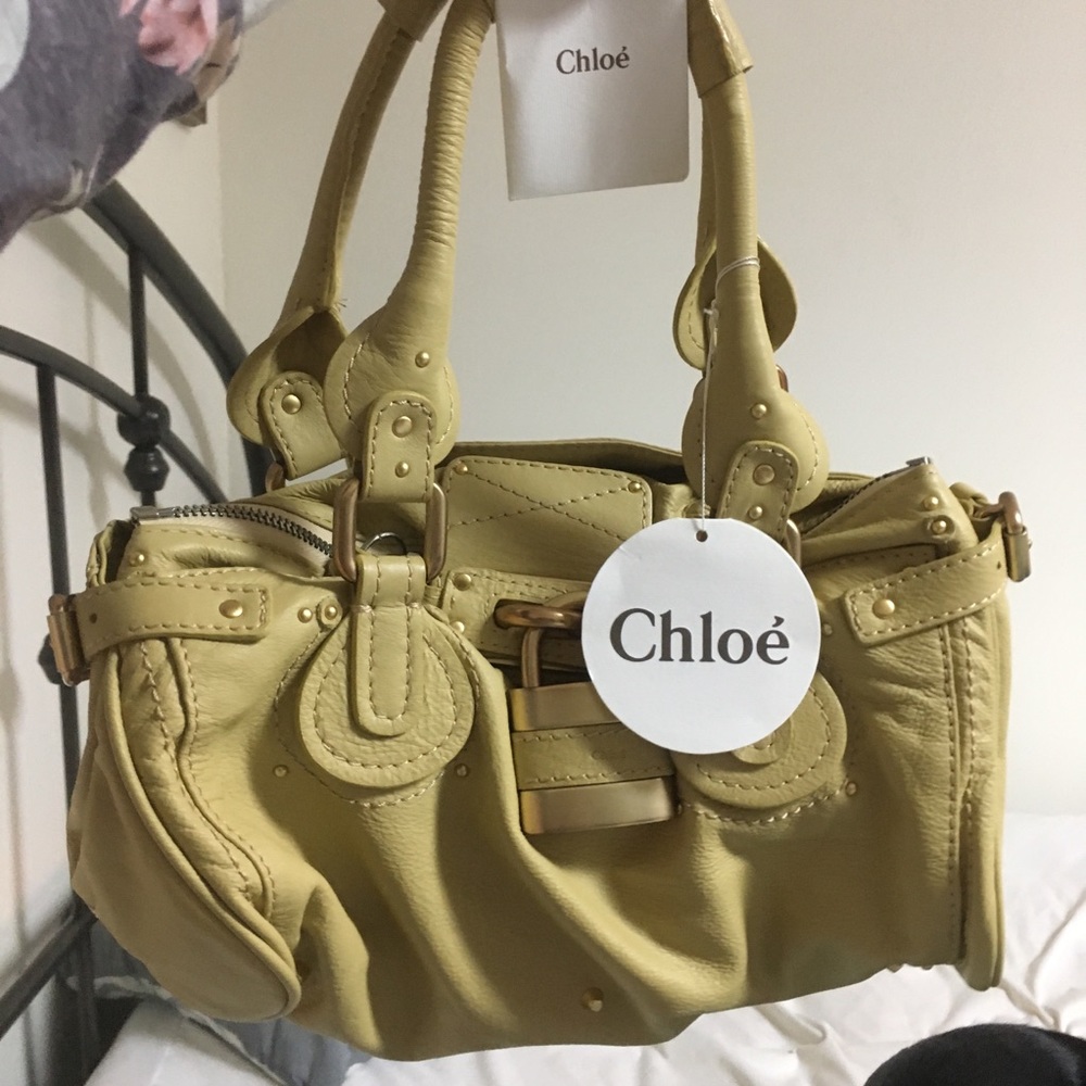 Chloe Paddington bag like new with tags